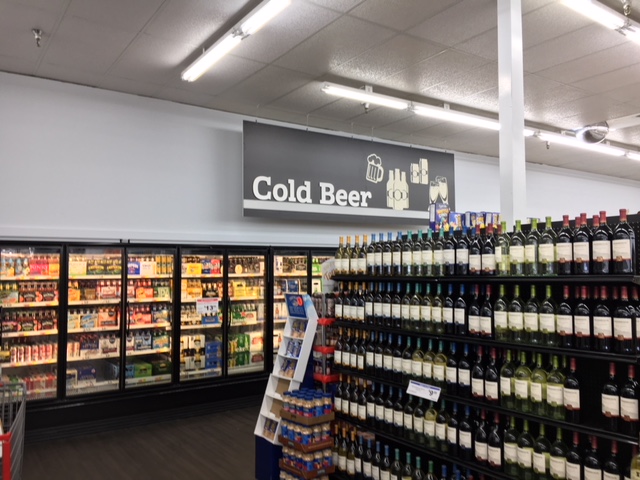 Grocery signage